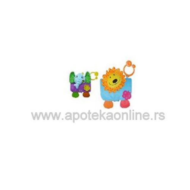 BIBA TOYS IGRAČKA MEKANA KNJIGA- SLONČE, LAVIĆ